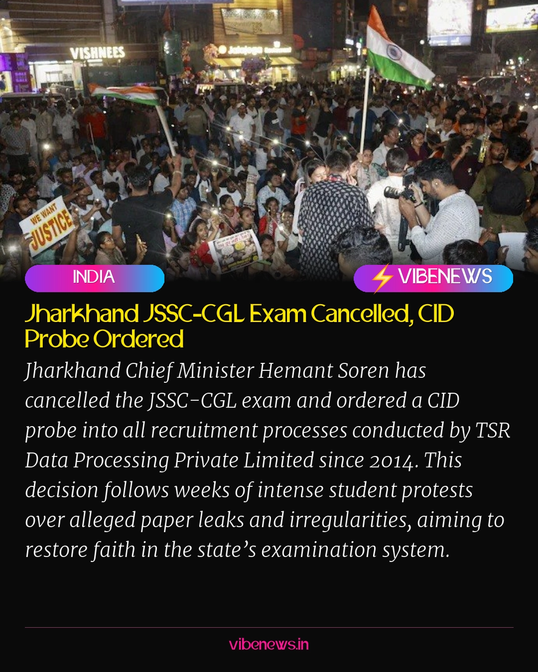 Jharkhand JSSC-CGL Exam Cancelled, CID Probe Ordered