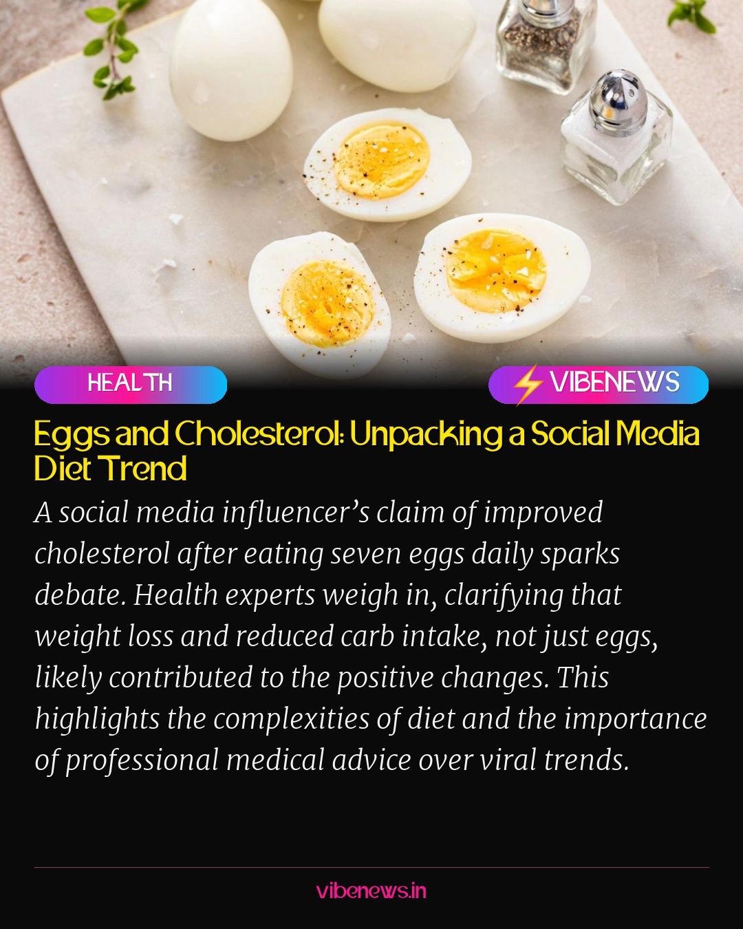 Eggs and Cholesterol: Unpacking a Social Media Diet Trend